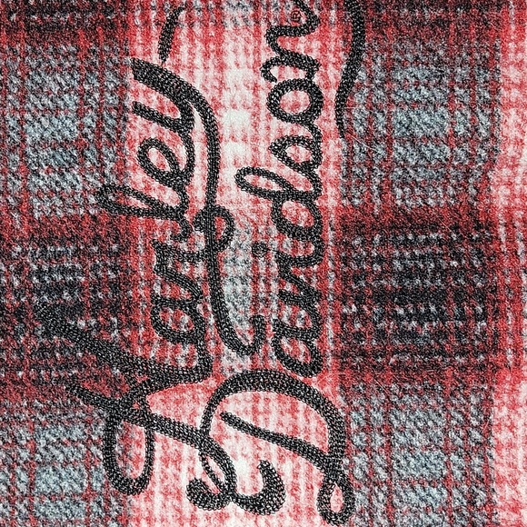 Harley-Davidson Women's Red and Black Checkered Flannel Jacket - Picture 5 of 5